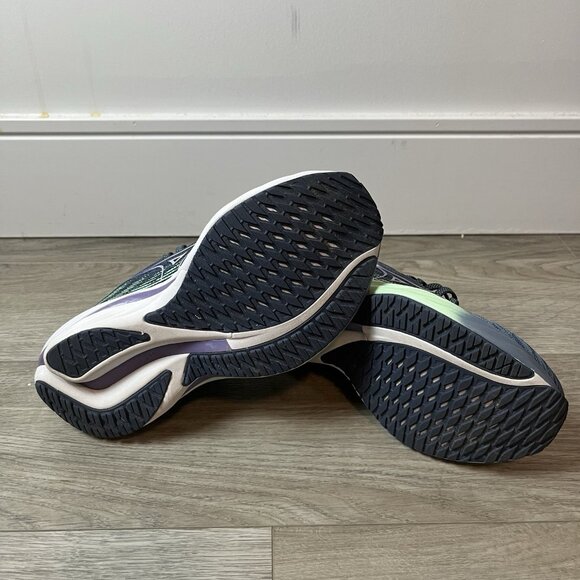 Mizuno Wave Rider 28 - Women’s Size 6.5 - Blue/Green/White - Picture 5 of 9